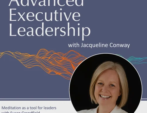Meditation as a tool for leaders with Susan Grandfield